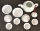 Vintage - Porcelain Bone China Tea Pot & Cups - (7 Pieces) Vases photo 7