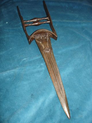 Unique: Very Early Pre 1750 Indian Katar Dagger Knife Tulwar Axe Spear Persian photo