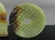 Two Carved Chinese Archaic Nephrite Jades,  19th Or 20th C. Other photo 2