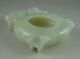 Fine Chinese Hetian Jade Carved Plum Flower Brush Washer Brush Washers photo 3