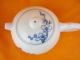 Chinese White Porcelain Blue Fresh Poney Handwritting Gongfu Teapot Delicate46 Teapots photo 1