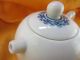 Chinese Porcelain Traditional Gongfu Teapot Pure White Bule Pattern Delicatet9 Teapots photo 1