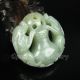 Chinese Hetian Jade Pendant - Foo Dog & Vase Nr Necklaces & Pendants photo 2