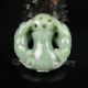 Chinese Hetian Jade Pendant - Foo Dog & Vase Nr Necklaces & Pendants photo 3