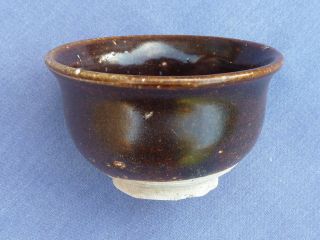 Chinese Sung Dyn Flair Top Small Bowl Brown Glaze photo