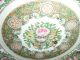 Old Porcelain Famille Rose Plate Pretty Detail Work Marked Plates photo 1