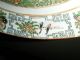 Old Porcelain Famille Rose Plate Pretty Detail Work Marked Plates photo 2