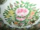 Old Porcelain Famille Rose Plate Pretty Detail Work Marked Plates photo 4