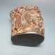 Old Antiques Chinese 100% Ox Horn Hand Carved Dragon Jiao Cup Nr/nc2033 Other photo 6