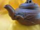 Chinese Unique Old Pine Branch Needle Carving Yixing Pottery Gongfu Teapot T30 Teapots photo 2