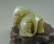 Old Chinese Hetian Jade Carved Elephant Carving Other photo 2