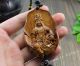 African Rosewood Carved Buddha Kwan - Yin Statue Amulet Car Decor Pendant Gyh Buddha photo 4