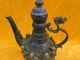 - Gods Teapot Sculpture Old Chinese Statues Bronze Antique Pots photo 5
