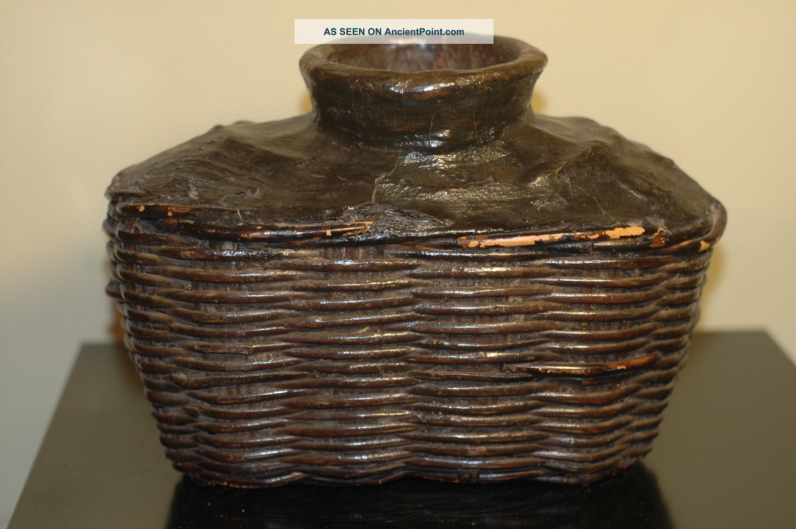 19th Century Chinese Antique Bamboo Bean Curd Other photo