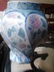 Amazing Chinese Antique Blue Pink And White Vase Signed Vases photo 4