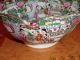 Antique/vintage Chinese Porcelain Bowl Hand Painted Rare Stamped Bowls photo 2