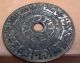 Antique Chinese Asian 18c Bronze Zodiac Mirror Other photo 4