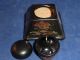 Stylish Vintage Chinese Black Lacquer Inkwell,  Pen Box & Blotter Other photo 7