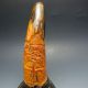 Old Antique 18 - 19th Chinese Ox Horn Hand - Carved Statues Nr Other photo 4
