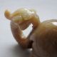 Antique Chinese Hetian Jade Carved Cat Beast Statue Other photo 11