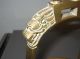 Pair Of Antique Brass Chinese Stirrups - Dragons,  Marked Other photo 2