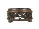 Chinese Small Rose Wood/hardwood Round Stand,  Pretty Curve Other photo 1