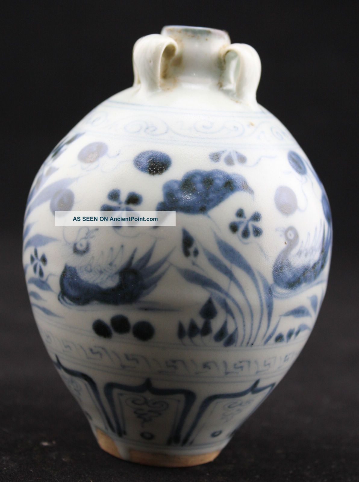Antique Chinese Old Rare Beauty Of The Porcelain Vases Vases photo