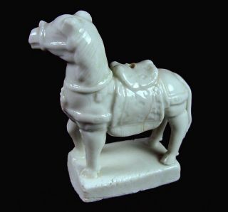 A Blanc De Chine Small Horse – 1675 - 1725 – Donnelly photo