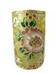 Chinese Small Cloisonne Pen Holder/container,  Flowers Pattern Other photo 3