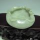 100% Natural Jadeite A Jade Hand - Carved Brush Washer Nr/nc1835 Brush Washers photo 1