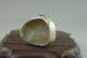 Chinese Old Silver Inlaid Jade Ring Bracelets photo 4