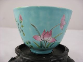 19th Century Chinese Famille Rose Cup photo