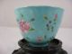 19th Century Chinese Famille Rose Cup Bowls photo 1