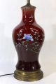 Rare Antique 19thc Chinese Famille Rose Enamel Flambe Oxblood Porcelain Vase Vases photo 5