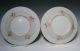 Pair Antique Chinese Export Enameled Cockerel Plates - Qianlong Period Plates photo 3