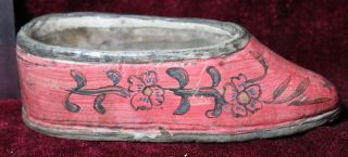 China ' S Rare Porcelain Shoes photo