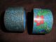 Non Matched Pair Of Early 20th Century Chinese Cloisonne Napkin Rings Cloisonne photo 3