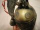 Interesting Old Signed Chinese Brass Dragon Bell Bells photo 7