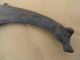 Bronze Sword Chinese Old Carven Ox Head Curving Long Swords photo 1