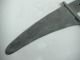 Chinese Bronze Sword Spearhead Curving Broad Old Unique Swords photo 2
