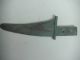 Chinese Bronze Sword Spearhead Curving Broad Old Unique Swords photo 4