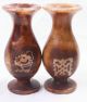 18th Cen Antique Chinese Jade Goblet Oblation Totem Pattern Mark Qianlong Sacred Bowls photo 7