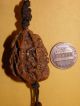 Amazing Antique/vintage Carved Peach Pit Tiny Scenes Of Buddhist Monks Fine Work Amulets photo 3
