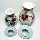 Matching Pair Of Vtg Japanese Kutani Handpainted Ginger Jar Vase Urn Japan Other photo 7