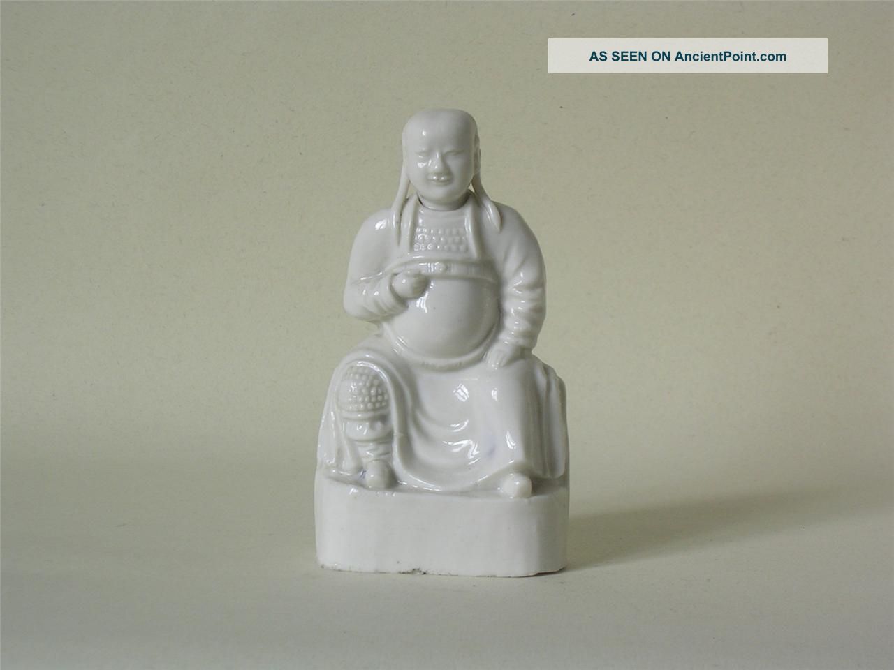 A Chinese Porcelain Kangxi Blanc De Chine Warrior Other photo