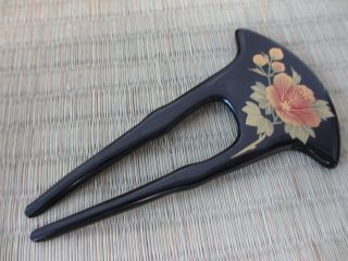 Japanese Geisya Kanzashi Hairpin,  Vintage,  Antique,  Old,  Rare,  Maiko,  Rare,  Japan - A33 photo