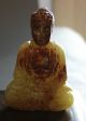 Ancient Chinese Old Hetian White Jade Hand - Carved,  Statues (buddha) Buddha photo 2