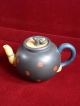 Traditional Handmade Pottery Yixing Zisha Clay Teapot - Colorful Enamel Marks Teapots photo 6