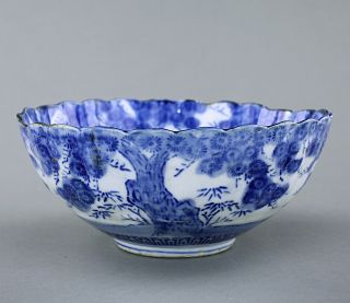 Chinese Blue And White Bowl photo