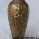 Chinese Bronze Vase&children And Kuan - Yin&ming Mark Nr Vases photo 5